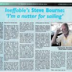 Ineffable's Steve Bourne is a self-confessed nutter for sailing!