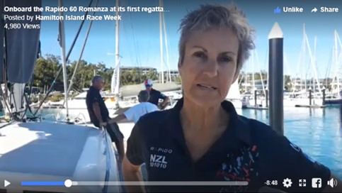 Live video interview with Rapido 60 owners during Hamilton Island Race Week 2018