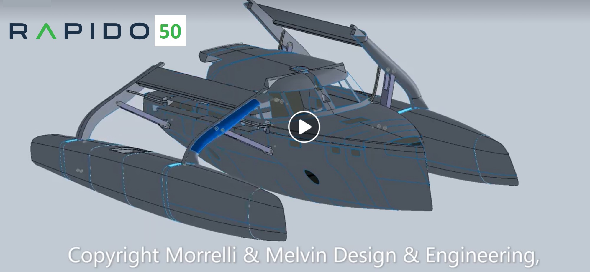 Video: Patented folding mechanism for Rapido 50