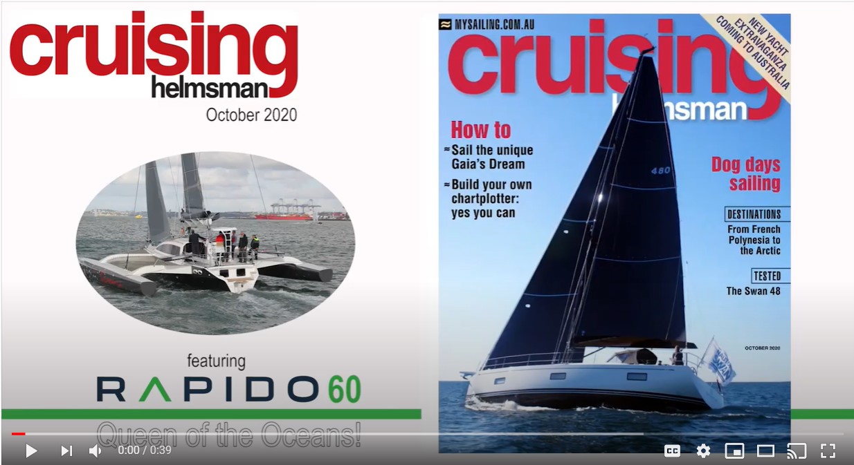 Cruising Helmsman reviews Rapido 60, October 2020