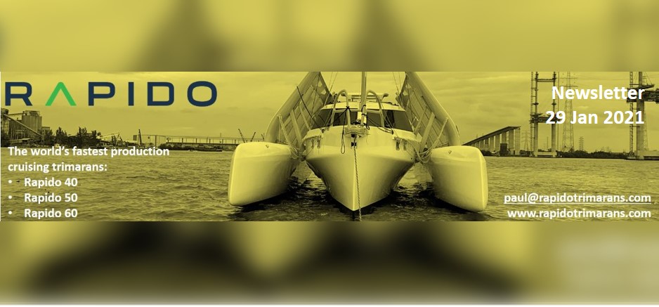 Newsletter 29 Jan 2021 – Rapido 50: Launch videos, Virtual Tour and more!