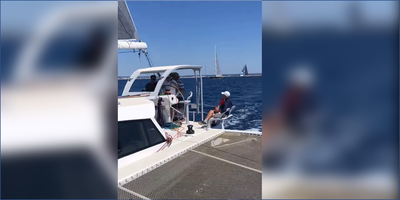 First video footage of Rapido 50 under sail in Mallorca, Spain!