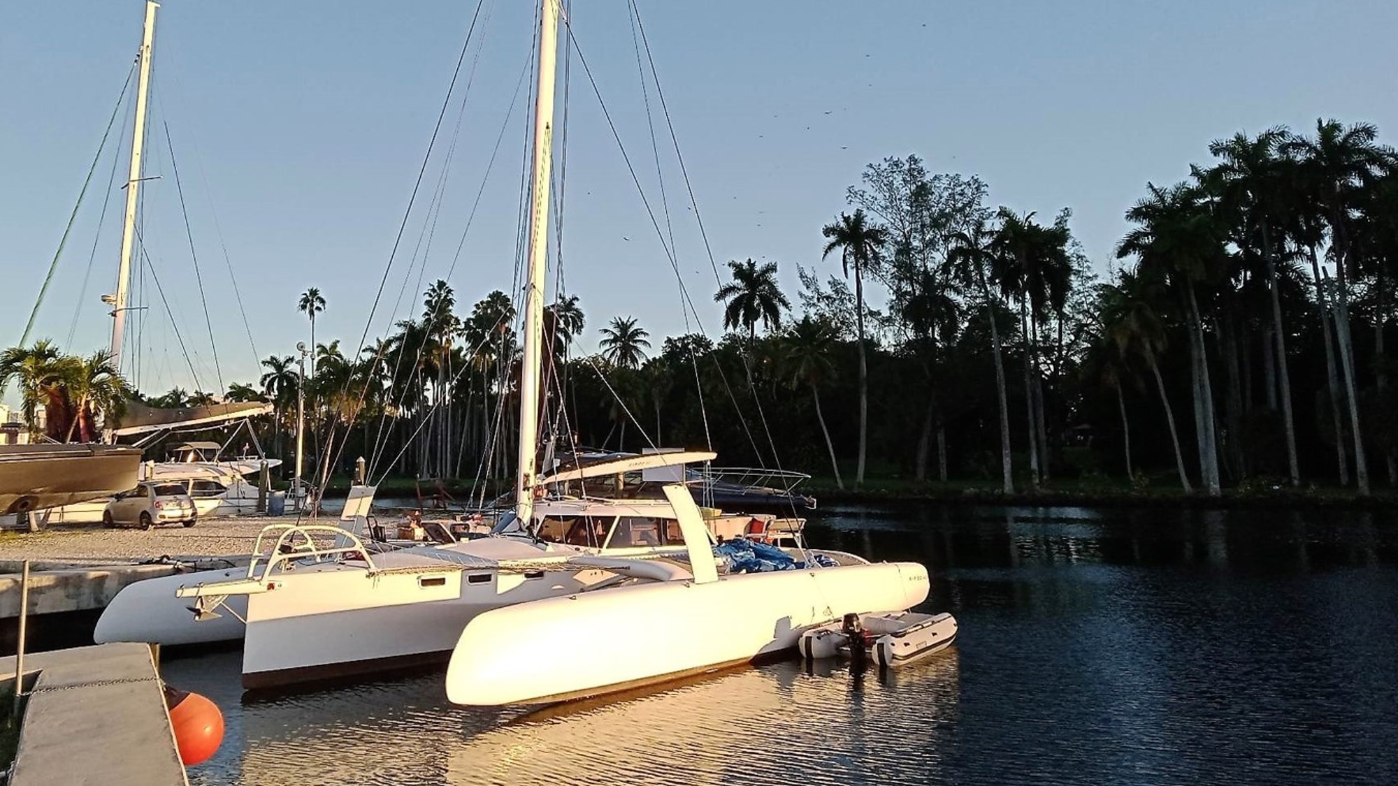 Rapido’s first trimaran to USA has arrived! Miami Boat Show 2023