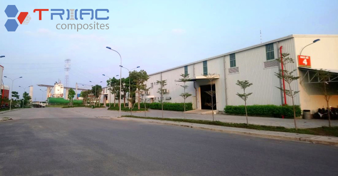 Triac Composites, the modern, state of the art facility in Vietnam where the Rapido range of trimarans is built.