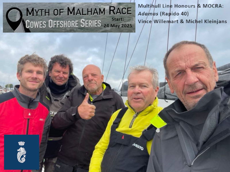 Adamas (Rapido 40) wins Myth of Malham 2025 in UK