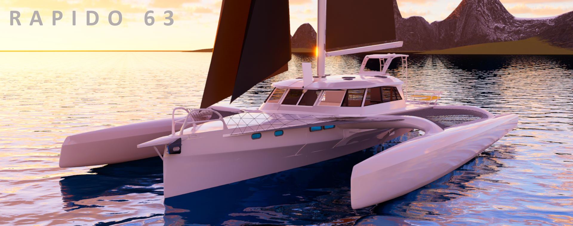 Rapido 63, sailing trimaran.
