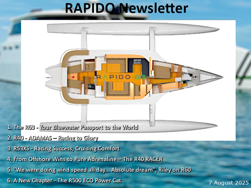 x7 Rapido Models. Endless Adventures. Which Is Yours? Rapido Newsletter, 6 August 2025