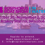 Bosphorus 2025 Boat Show, Rapido to attend.
