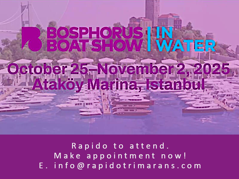 Bosphorus 2025 Boat Show, Rapido to attend.