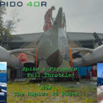 Spike and Picomole, full throttle. Now the Rapido 40 Racer.