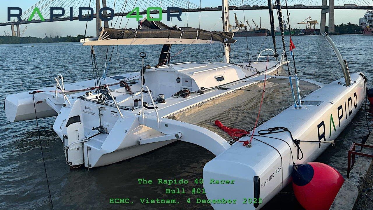 Rapido 40 Racer, HCMC, Vietnam, 4 December 2025.