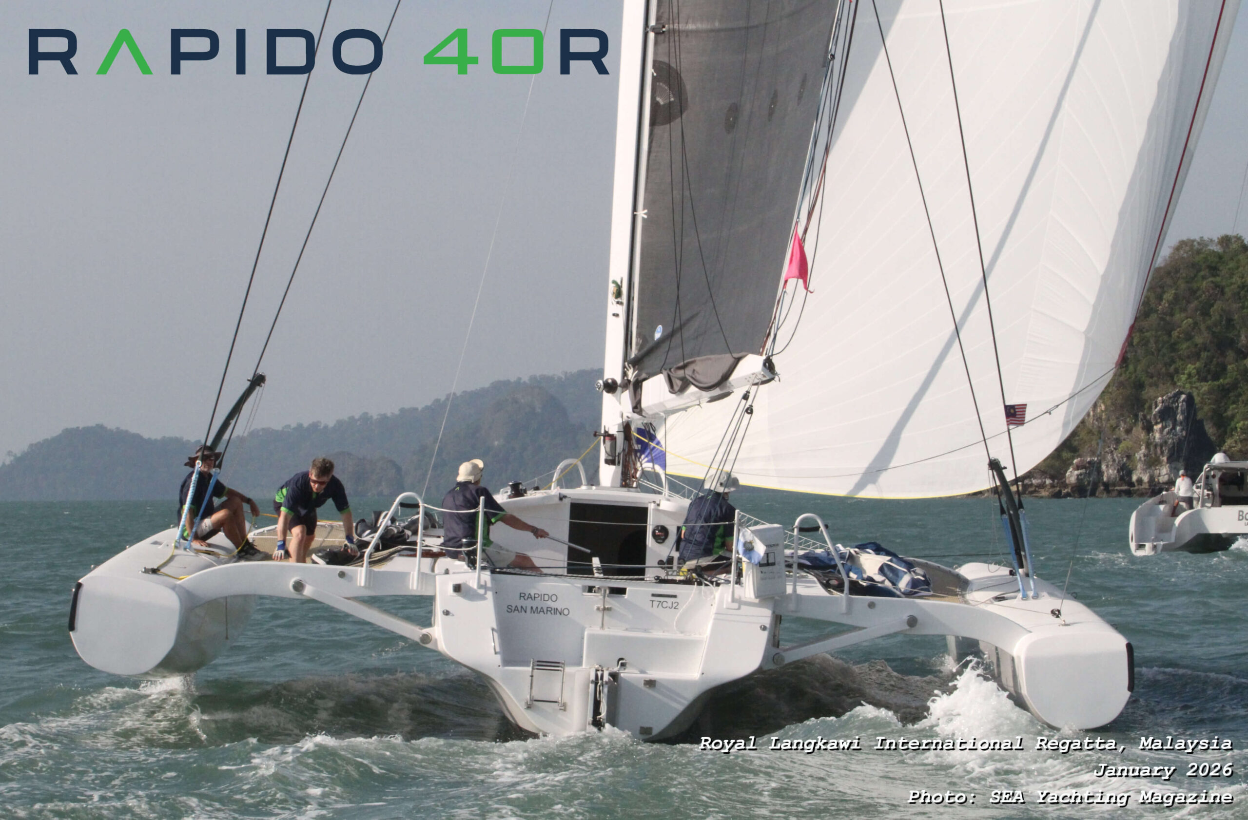 Rapido 40 Racer, Royal Langkawi International Regatta 2026.