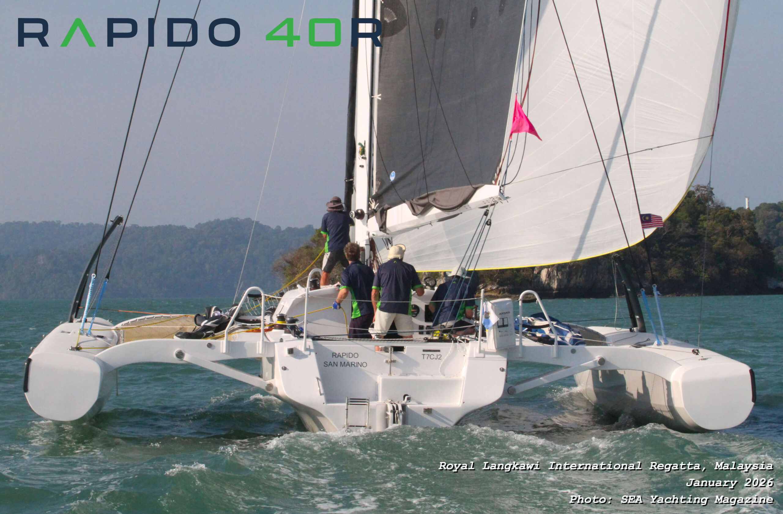 Rapido 40 Racer, Royal Langkawi International Regatta 2026.