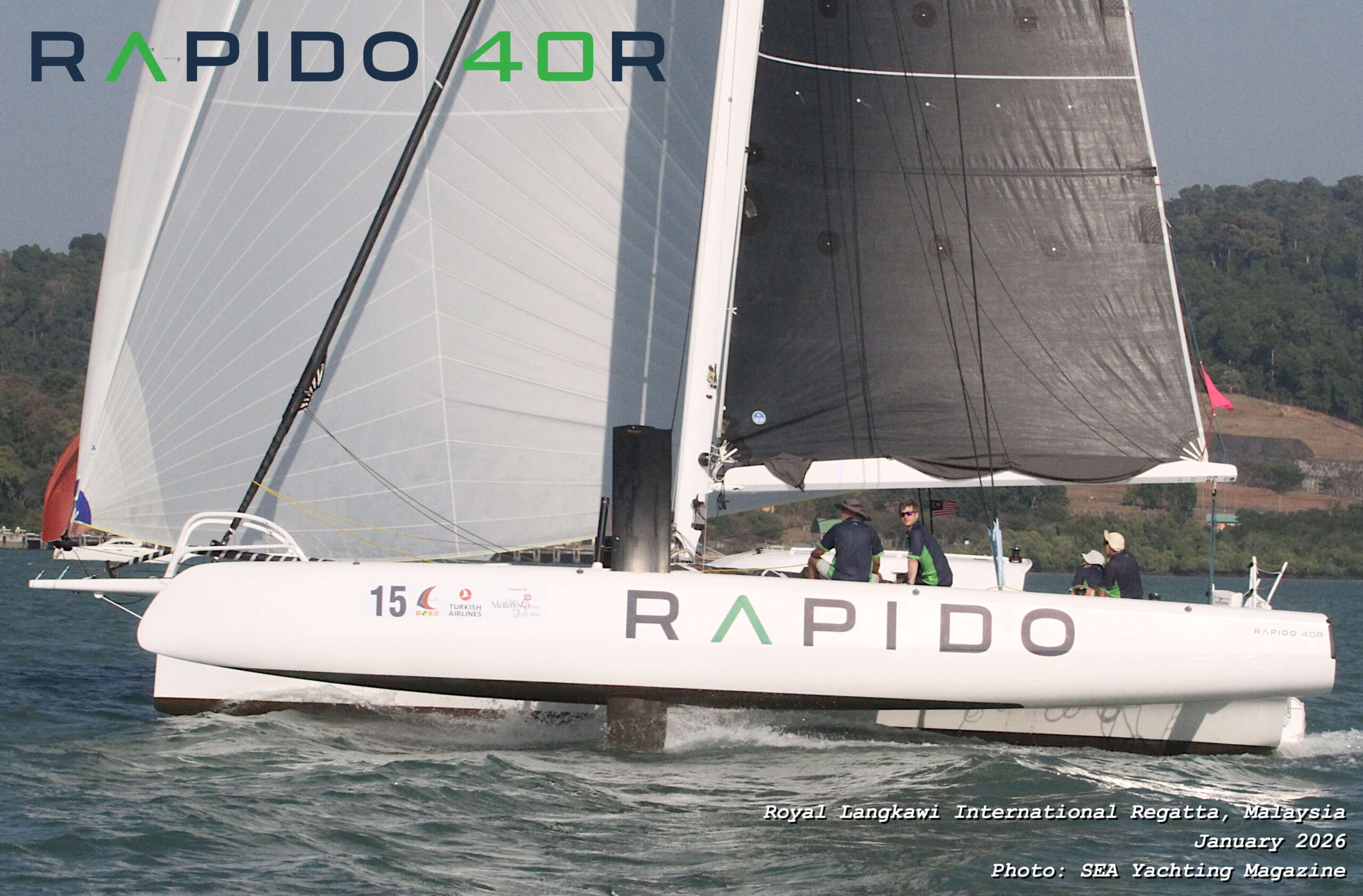 Rapido 40 Racer, Royal Langkawi International Regatta 2026.