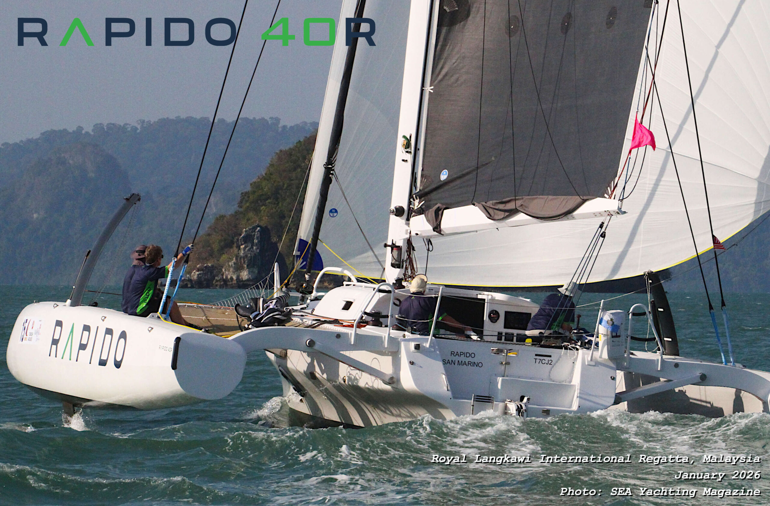 Rapido 40 Racer, Royal Langkawi International Regatta 2026.