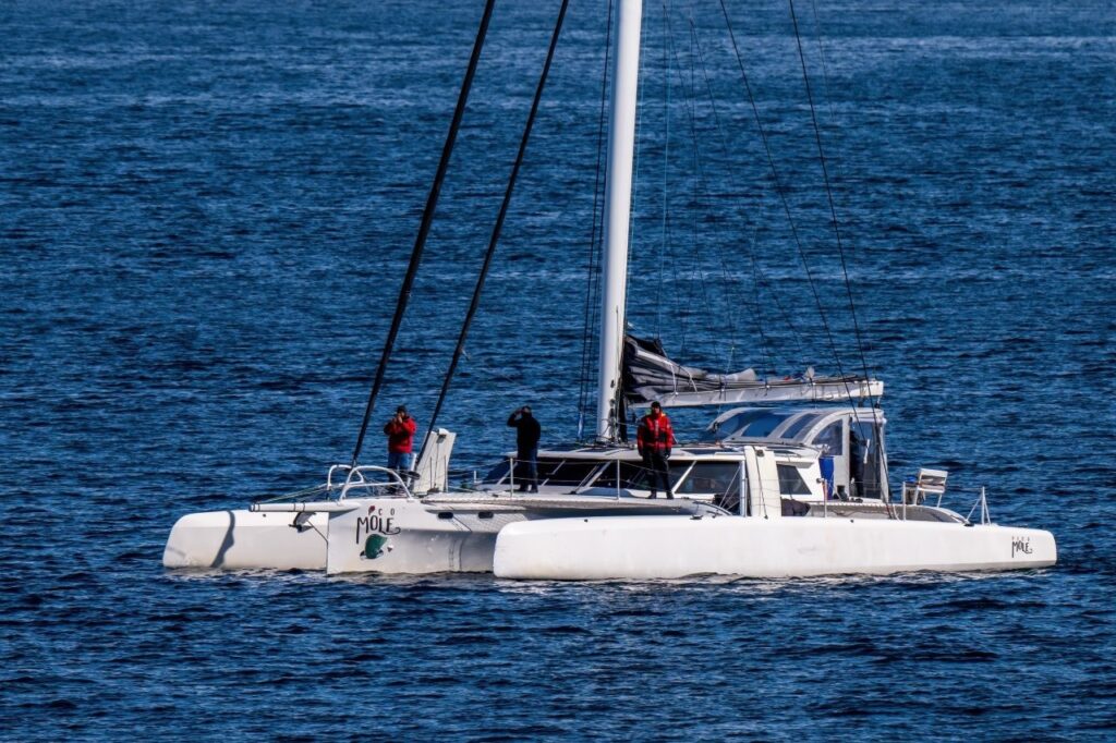 Rapido 53XS, Picomole, Antarctica. Photo, Michel Bourque.