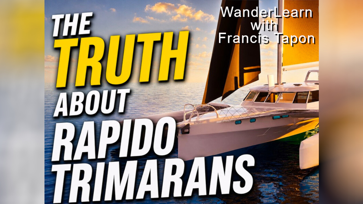 Francis Tapon interviews Paul Koch re trimarans Vs catamarans.