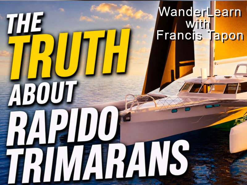 Francis Tapon interviews Paul Koch re trimarans Vs catamarans.