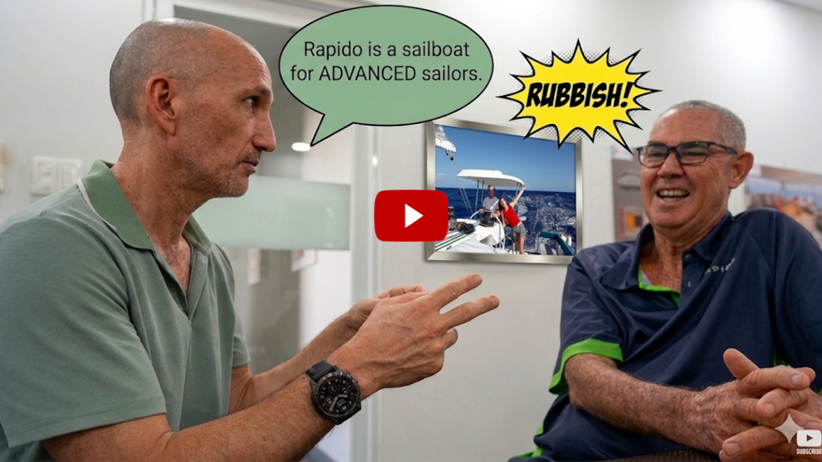 Francis Tapon meets with Rapido's Paul Koch. Click to play.