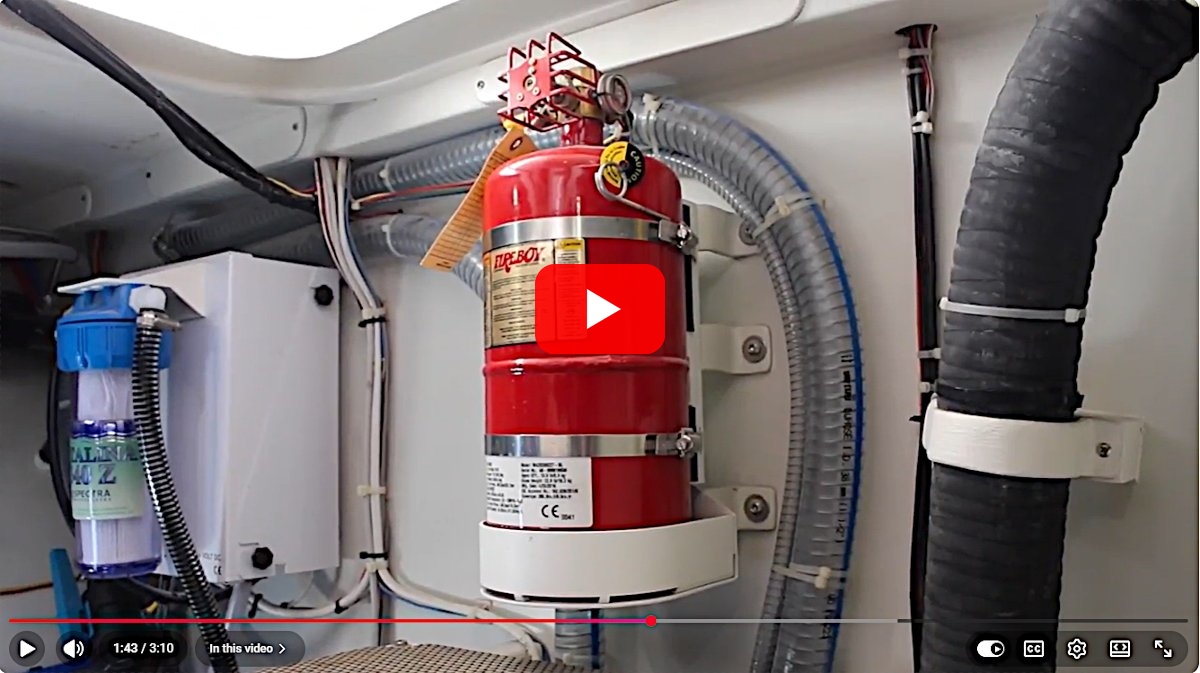 Rapido 60 fire suppression